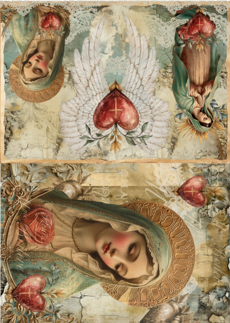 Lamina de Seda 50x70 - VIRG3B