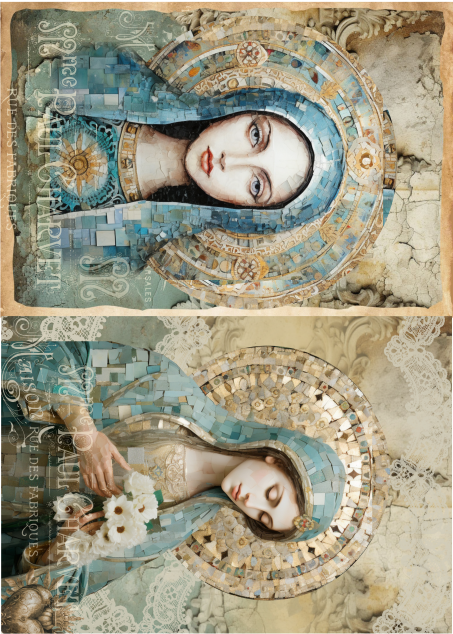 Lamina de Seda 50x70 - VIRG5