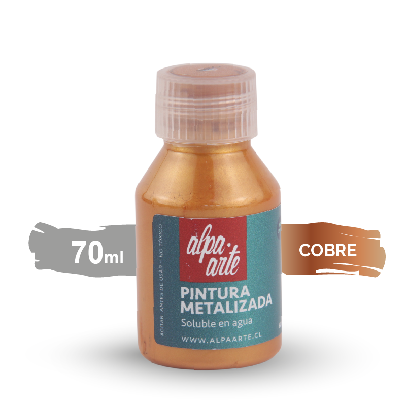 Pintura Metalizada 70 ml - COBRE