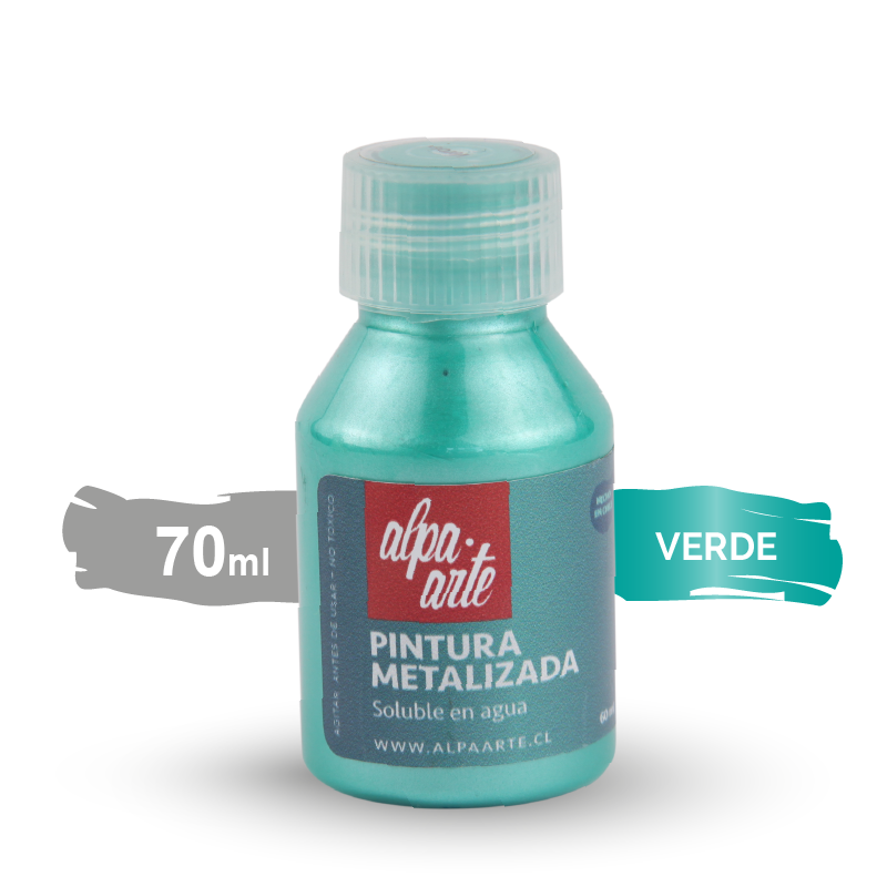 Pintura Metalizada 70 ml - VERDE