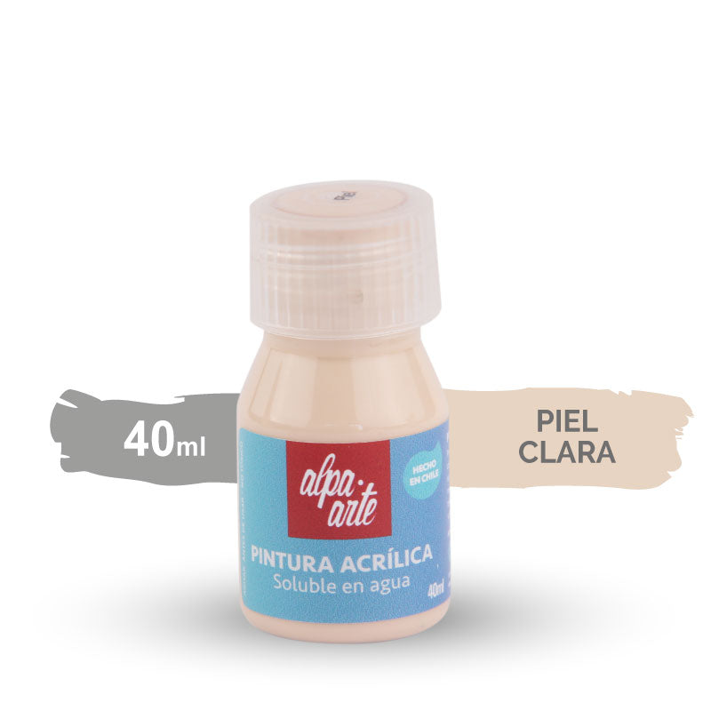 Pintura Acrílica 40 ml - PIEL CLARA
