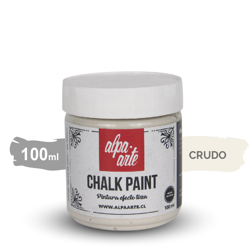 Pintura Tiza 100 ml (Chalk Paint) - CRUDO