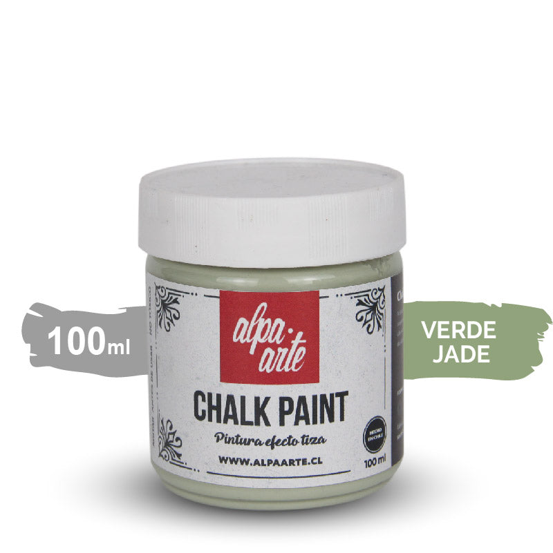 Pintura Tiza 100 ml (Chalk Paint) - VERDE JADE
