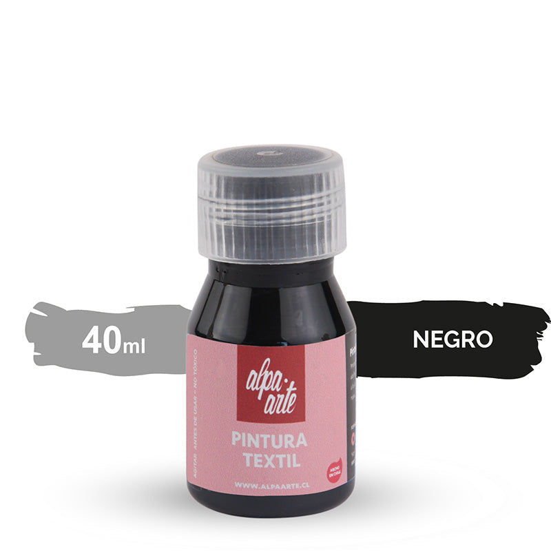 Pintura para Genero 40 ml - NEGRO