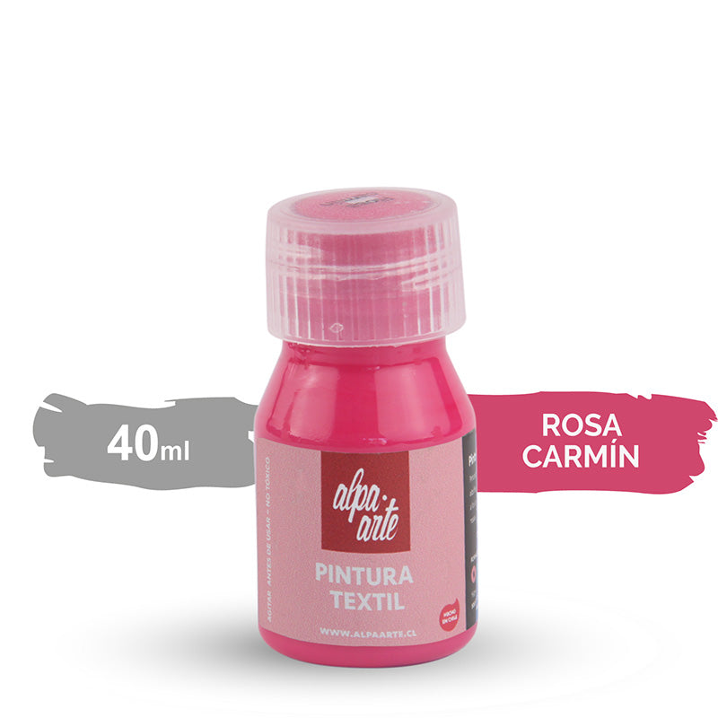 Pintura para Genero 40 ml - ROSA CARMIN