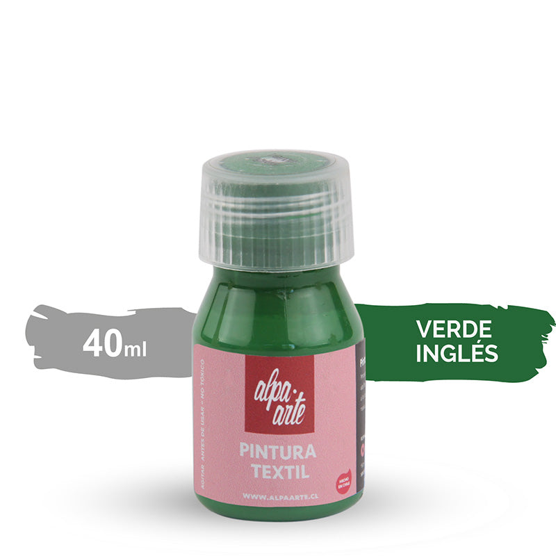 Pintura para Genero 40 ml - VERDE INGLES