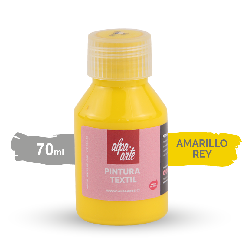 Pintura para Genero 70 ml - AMARILLO REY