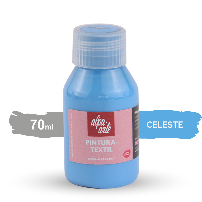 Pintura para Genero 70 ml - CELESTE