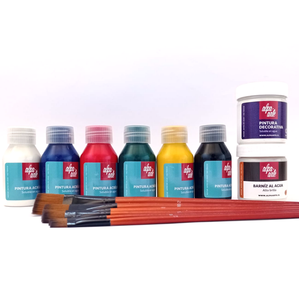 Set para Pintar Figuras de Yeso o Ziña