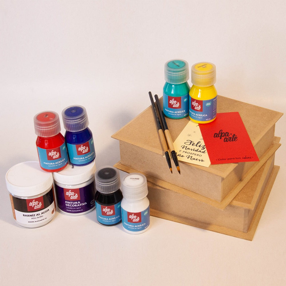 Set de Cajas para Pintar