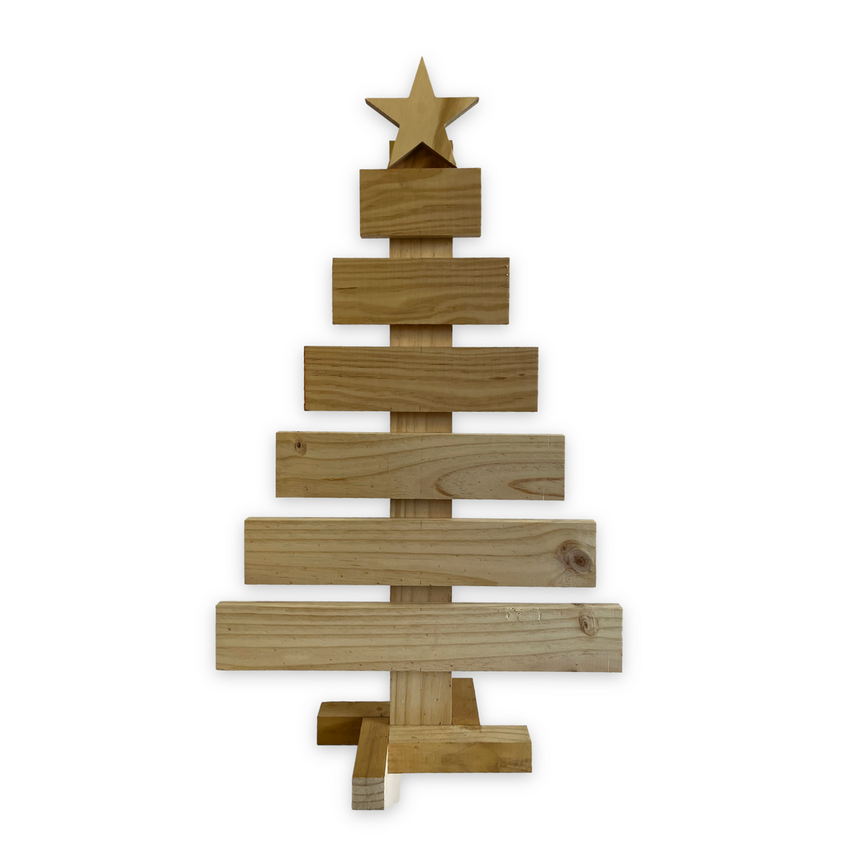 Árbol de Navidad de Madera - 105 cm