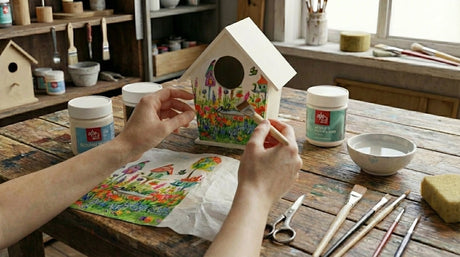 El Arte de Transformar: Guía Paso a Paso de Decoupage para Principiantes