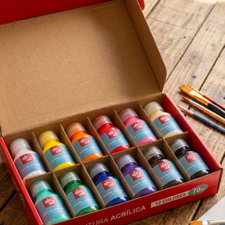 Set de Pinturas para Manualidades