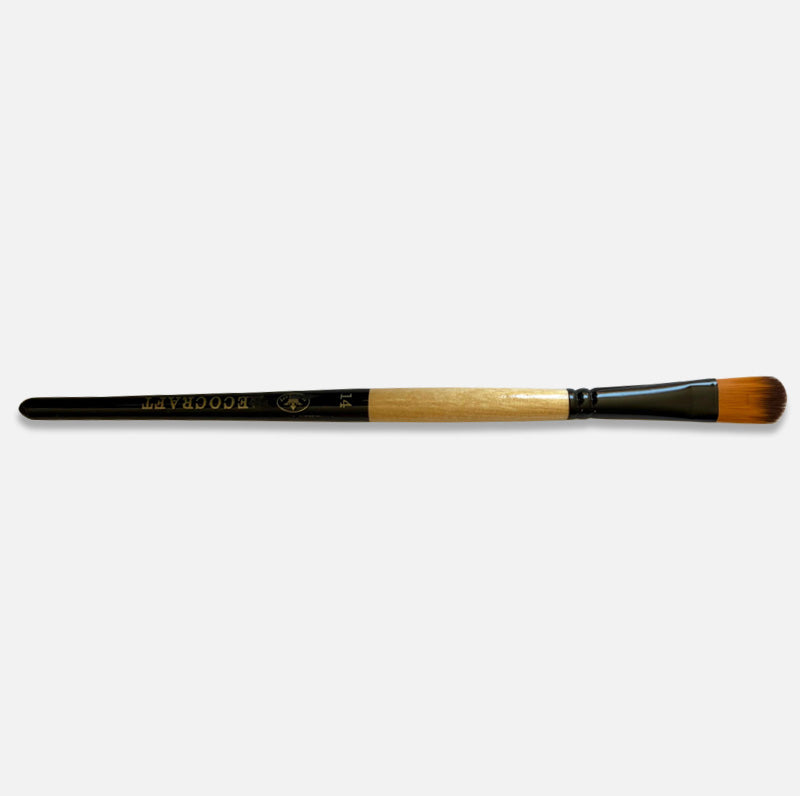 Pincel Almendrado Nº14 (Lengua de Gato) - Decocraft