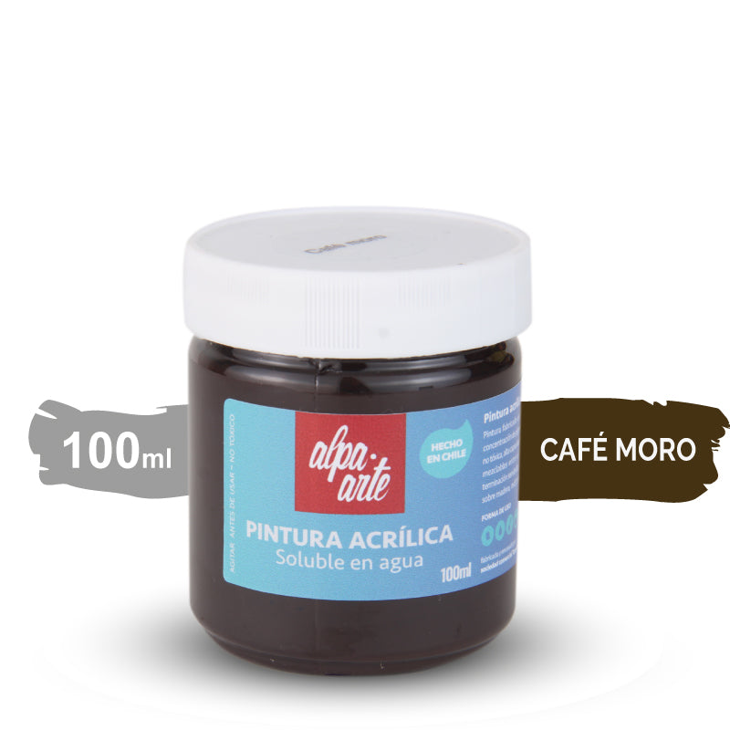 Pintura Acrílica 100 ml - CAFÉ MORO