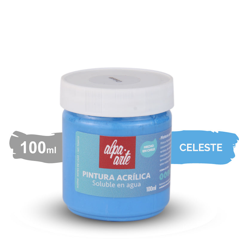 Pintura Acrílica 100 ml - CELESTE