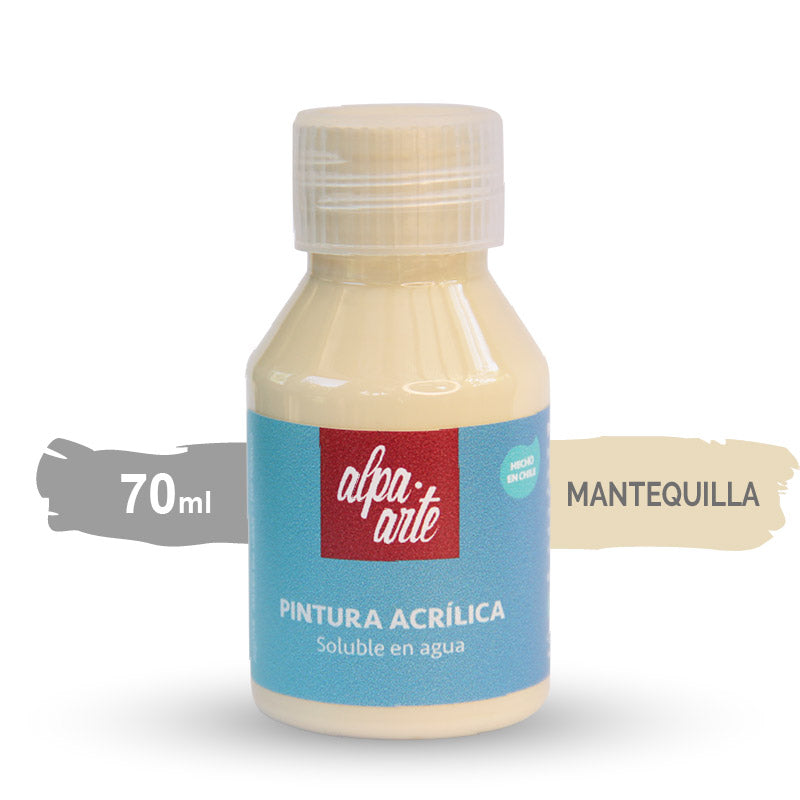 Pintura Acrílica 70 ml - MANTEQUILLA