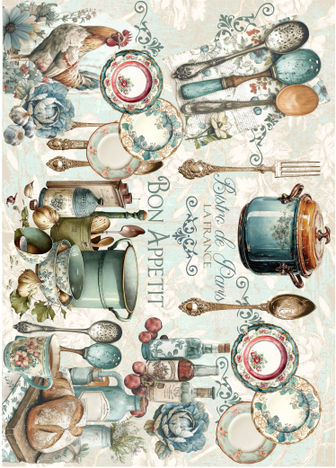 Lamina de Seda 50x70 - CUISINE1A