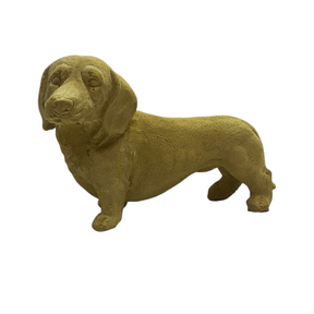 Figuras de Yeso para Pintar Perro Salchicha