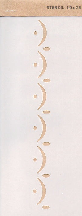 Stencil 10x25 - GU005