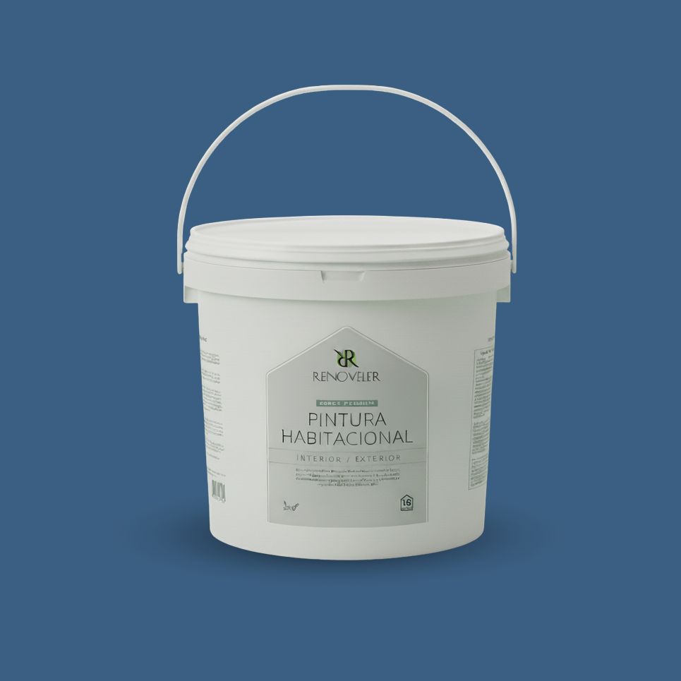 Esmalte al agua Mate Premium - AZUL PIEDRA