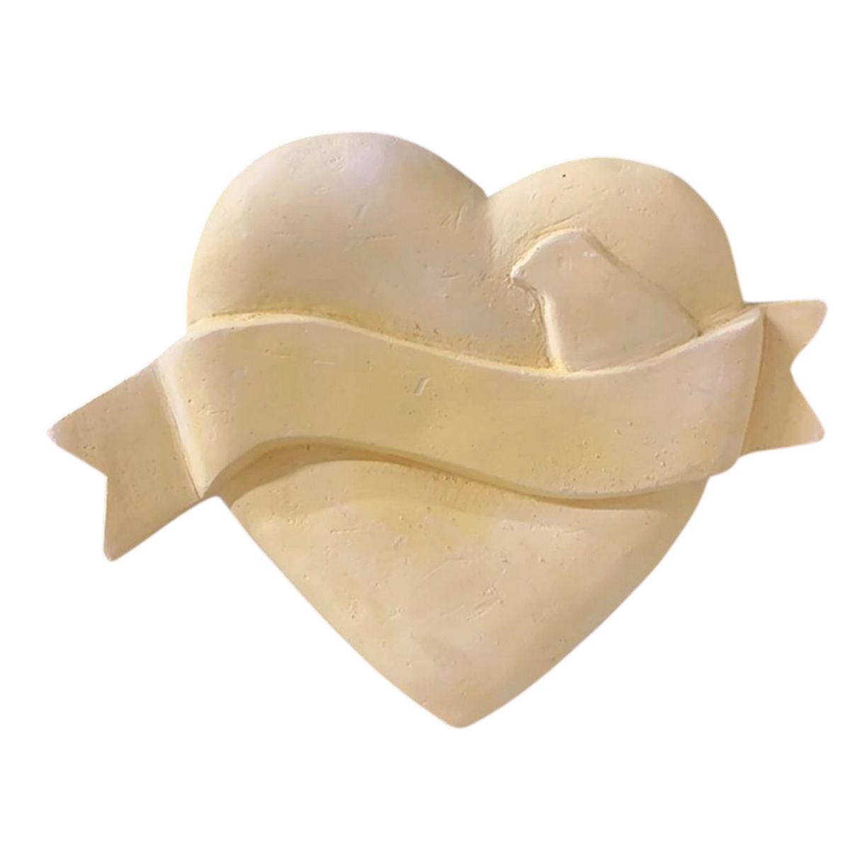 Corazón Lienzo Pájaro