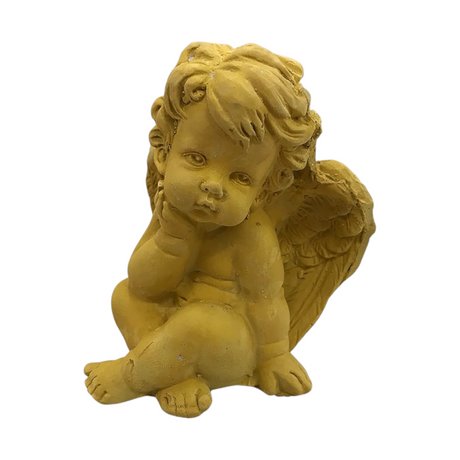 Angelito Pensante Mini – figura de yeso para pintar | Alpa Arte
