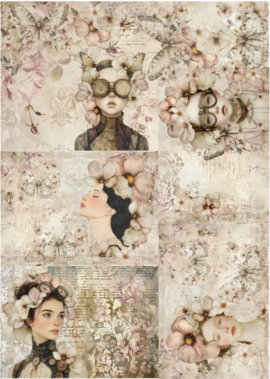 Lamina de Seda 50x70 - LADY9