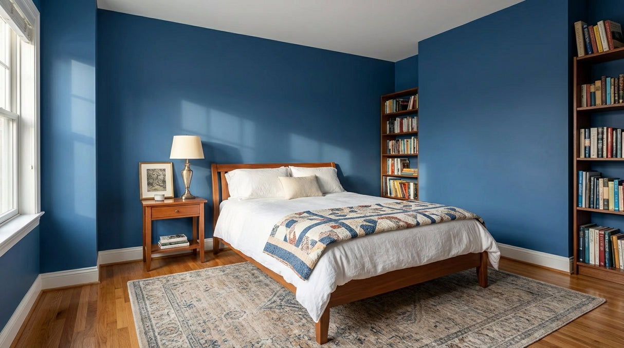 Esmalte al agua Mate Premium - AZUL PIEDRA