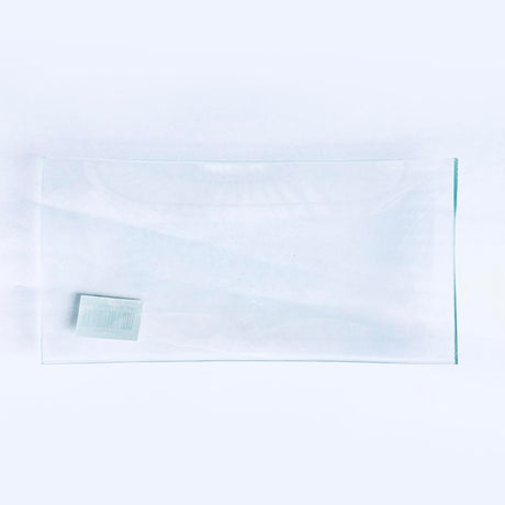 Plato de vidrio rectangular 10x20 cm