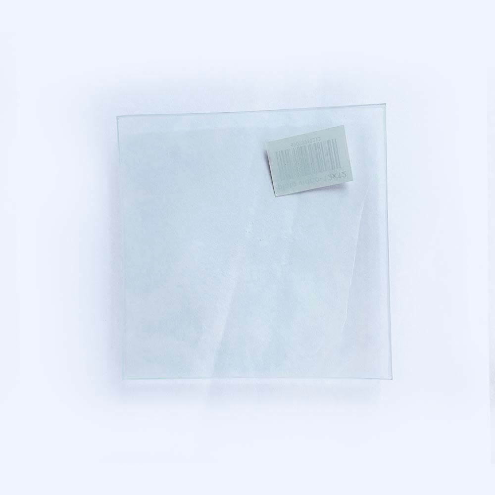 Plato de vidrio cuadrado 12x12 cm