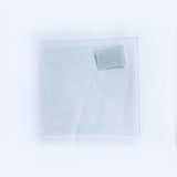 Plato de vidrio cuadrado 12x12 cm