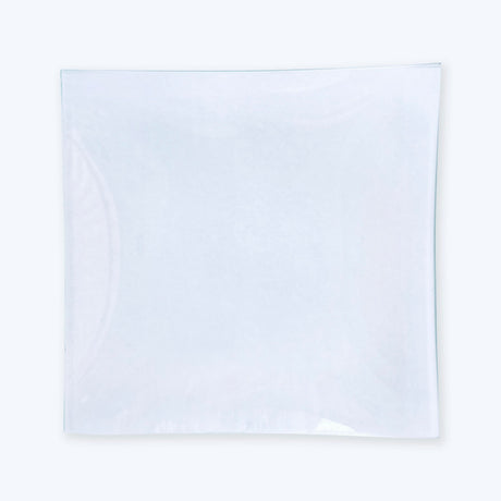 Plato de vidrio cuadrado 20x20 cm