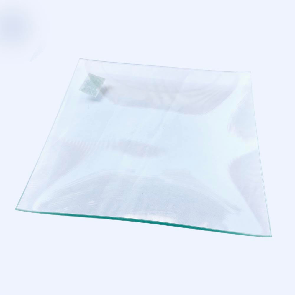 Plato de vidrio cuadrado 20x20 cm