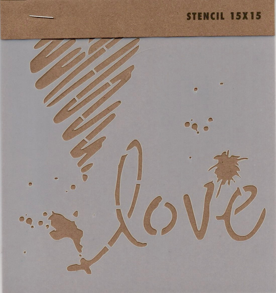 Stencil 15x15 - CU089