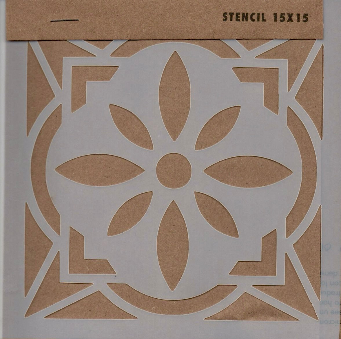 Stencil 15x15 - CU003