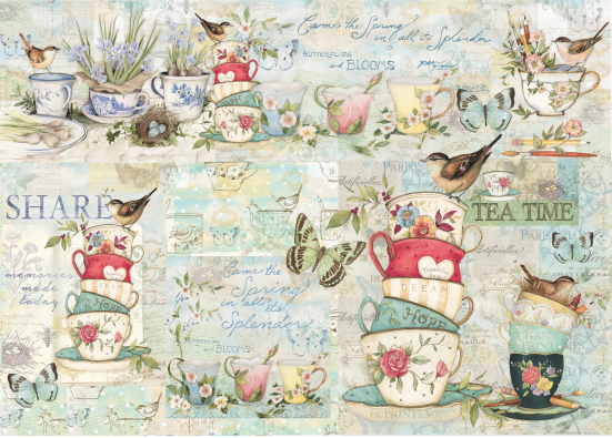 Lamina de Seda 50x70 - TEA10