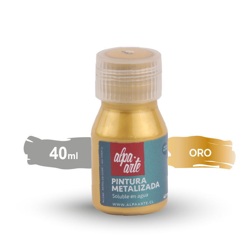 Pintura Acrílica Metalizada – Alpa Arte Manualidades Chile