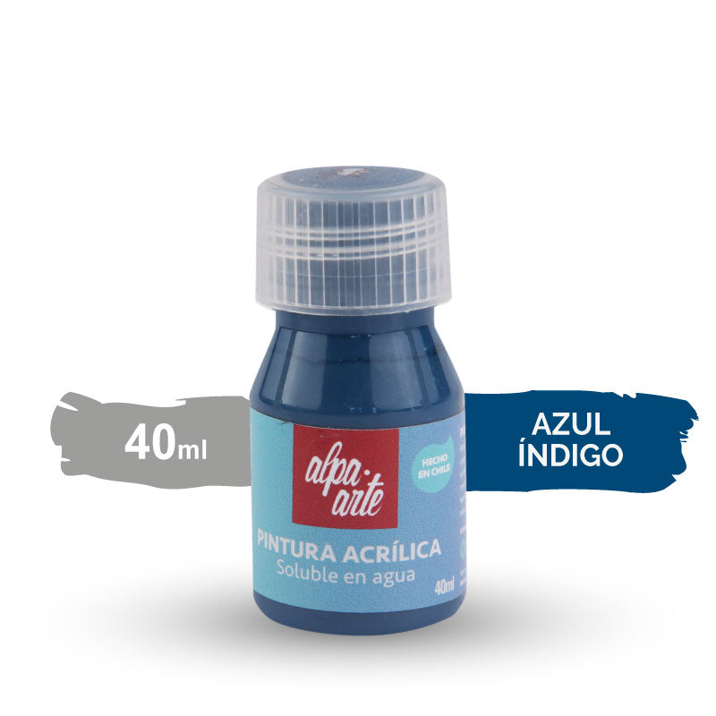 Pintura Acrílica 40 ml - AZUL INDIGO