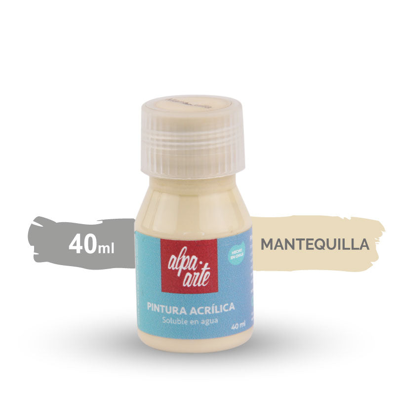 Pintura Acrílica 40 ml - MANTEQUILLA