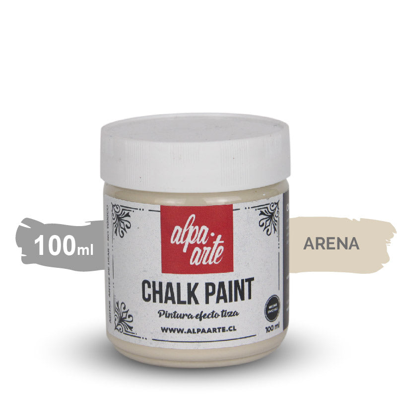 Pintura Tiza 100 ml (Chalk Paint) - ARENA