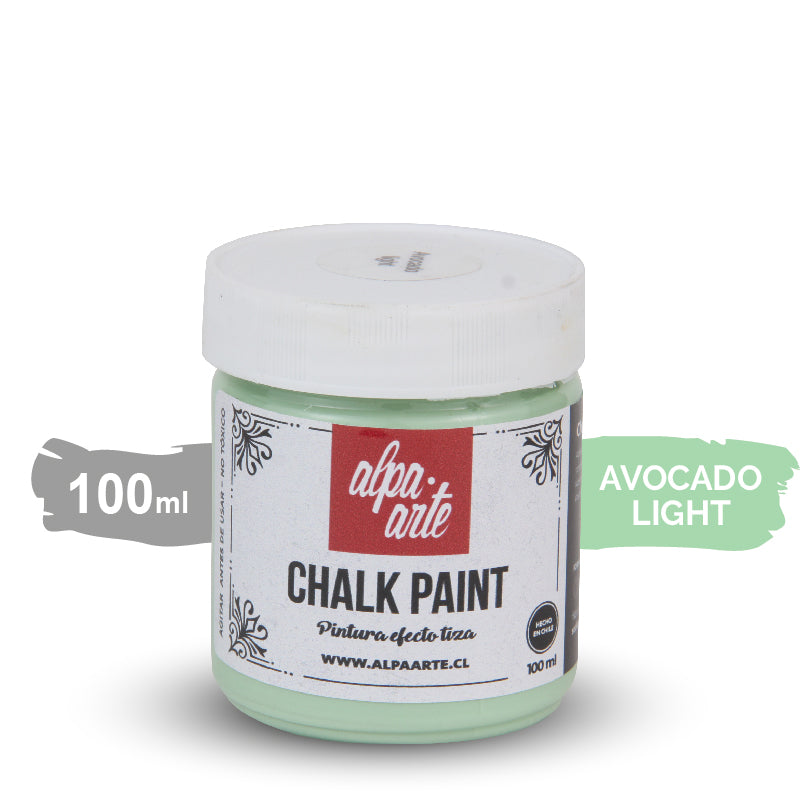 Pintura Tiza 100 ml (Chalk Paint) - AVOCADO LIGHT