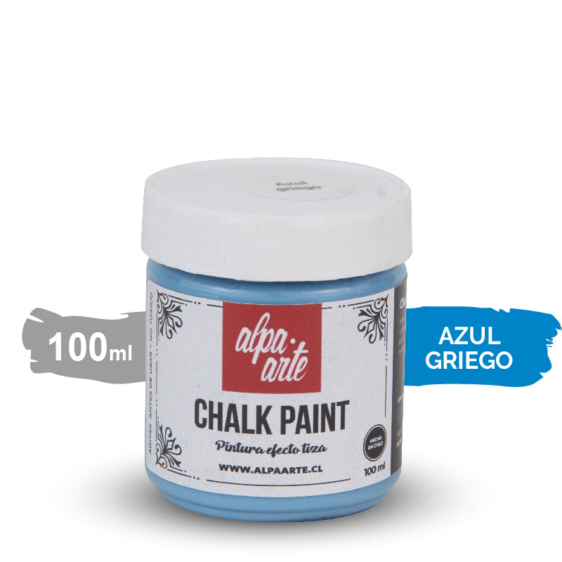 Pintura Tiza 100 ml (Chalk Paint) - AZUL GRIEGO