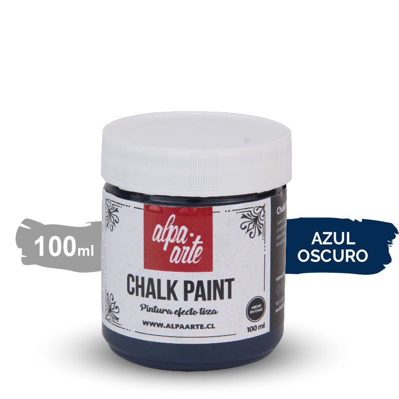 Pintura Tiza 100 ml (Chalk Paint) - AZUL OSCURO