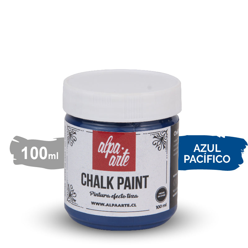 Pintura Tiza 100 ml (Chalk Paint) - AZUL PACIFICO