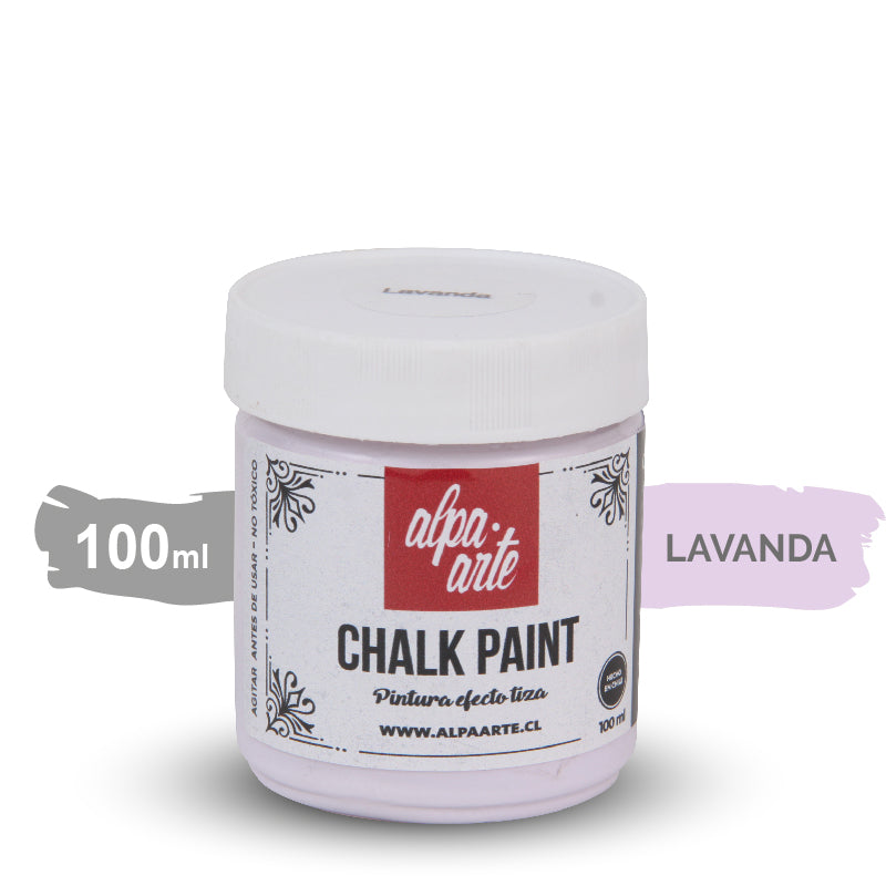 Pintura Tiza 100 ml (Chalk Paint) - LAVANDA