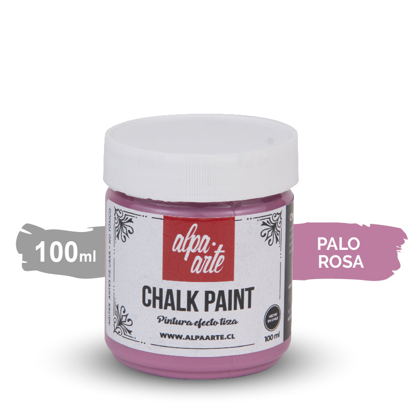 Pintura Tiza 100 ml (Chalk Paint) - PALO ROSA