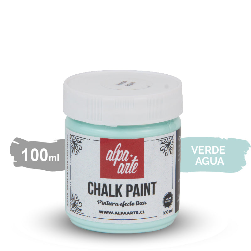 Pintura Tiza 100 ml (Chalk Paint) - VERDE AGUA